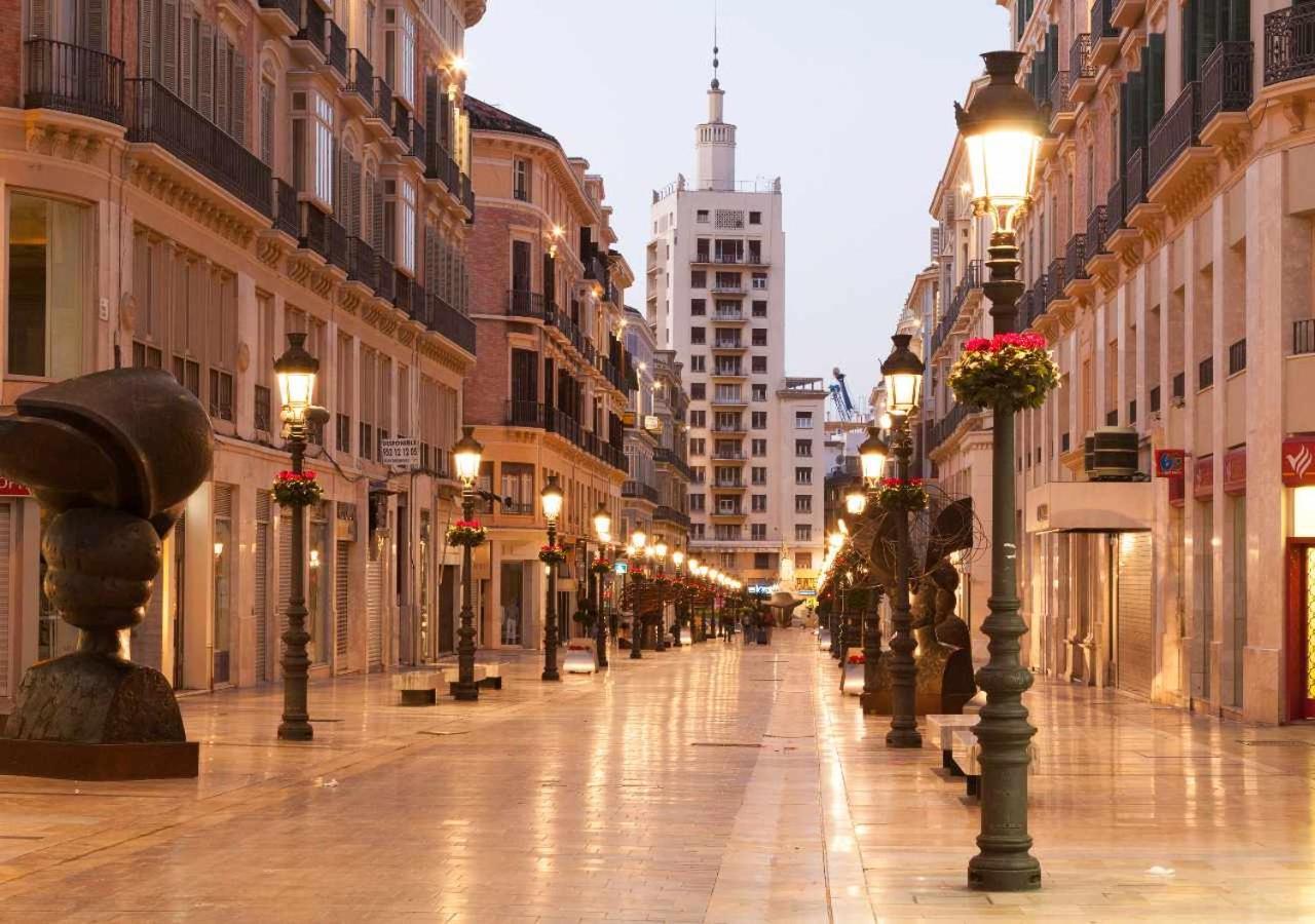 Апартаменты La Pereta Immaculate Quiet House Free Parking Малага Экстерьер фото